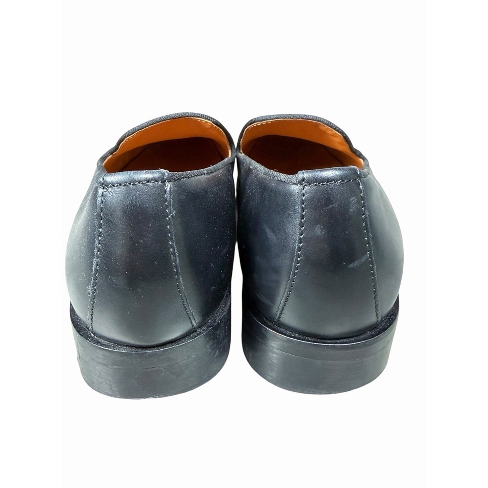 Everlane The Modern Loafer Leather Slip On Stacked Heel Black Womens 8.5 Italy - Picture 7 of 10
